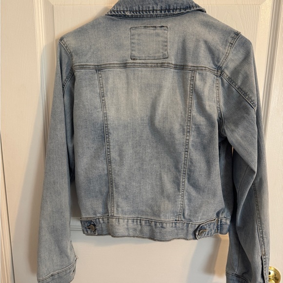 Mudd Light Blue Ripped Denim Jacket - Picture 2 of 4